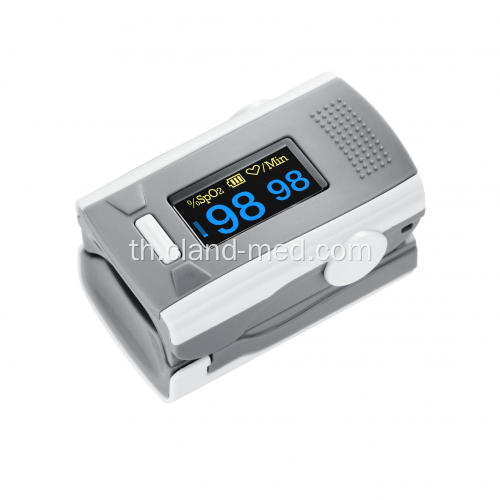 สะดวกในการพกพาหน้าแรกแพทย์นิ้วมือชีพจร Oximeter ชีพจร